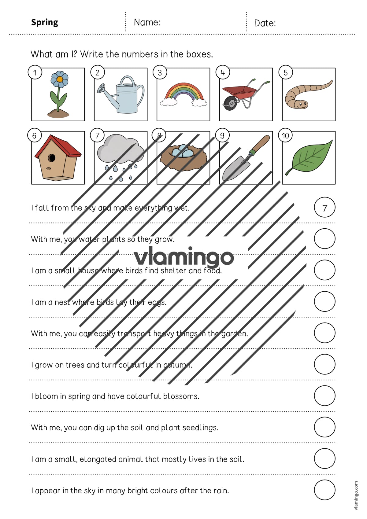 de englisch spring what am i worksheet 003