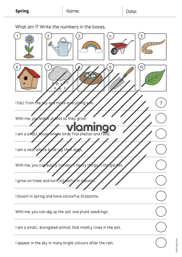 de englisch spring what am i worksheet 003