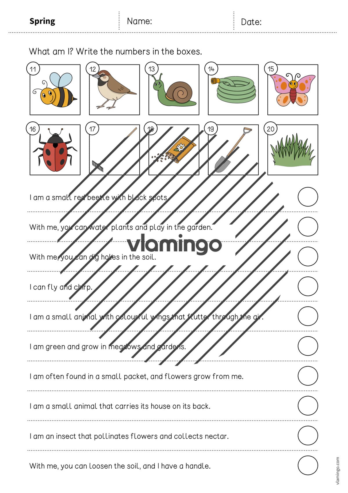 de englisch spring what am i worksheet 004