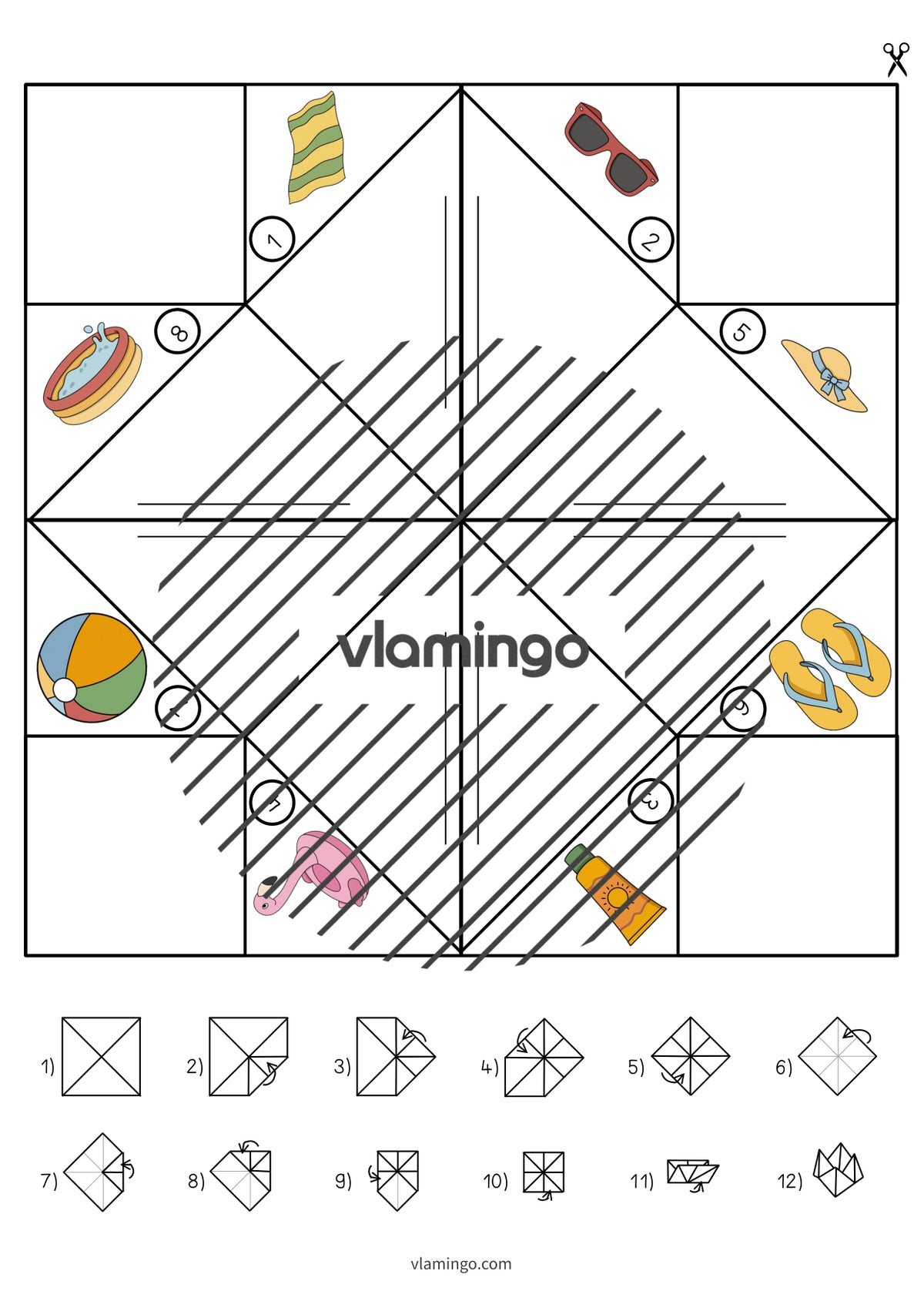 de englisch summer cootie catcher 010