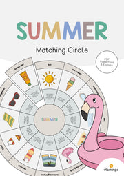 de englisch summer matching circle 001