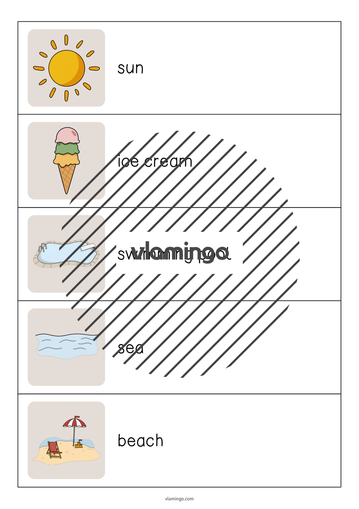 de englisch summer running dictation 003