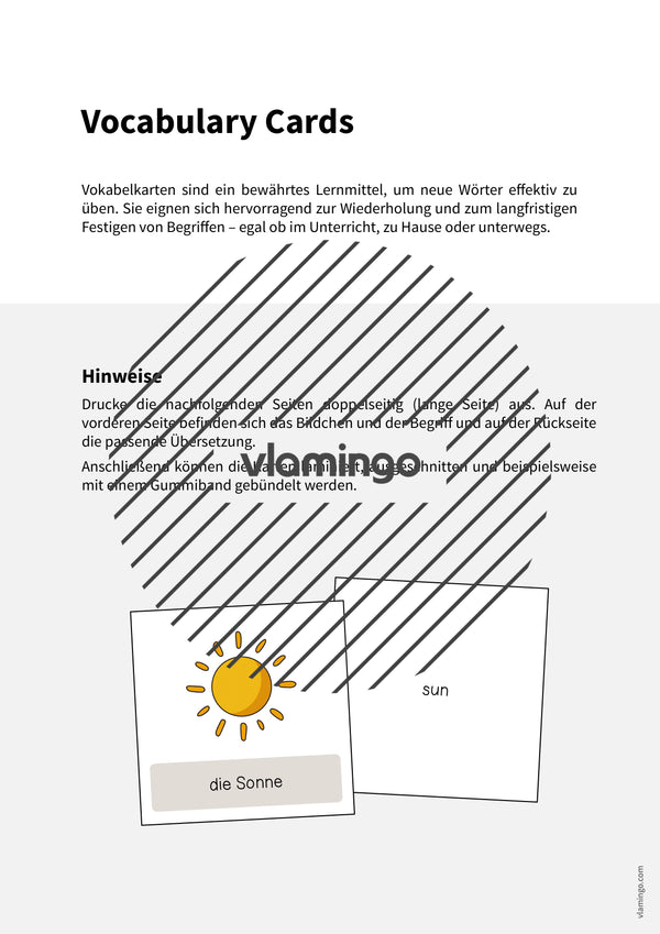 de englisch summer vocabulary cards 002