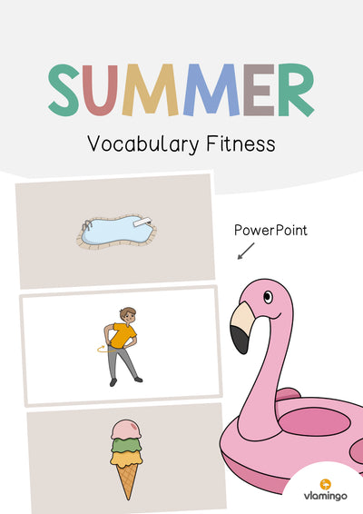 Summer / Sommer: Vocabulary Fitness (Englisch)