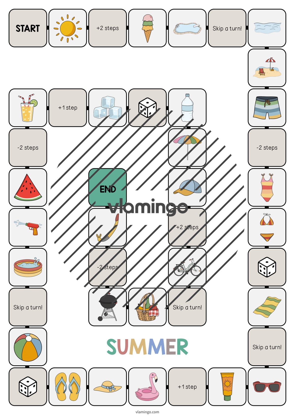 de englisch summer vocabulary game 003