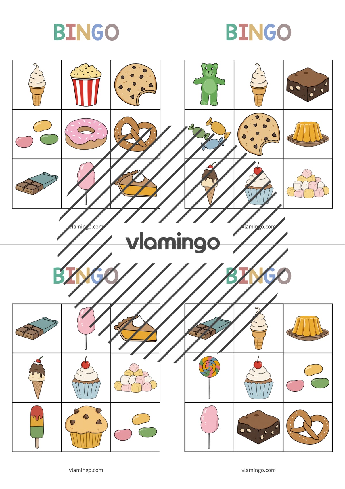 de englisch sweets bingo 009