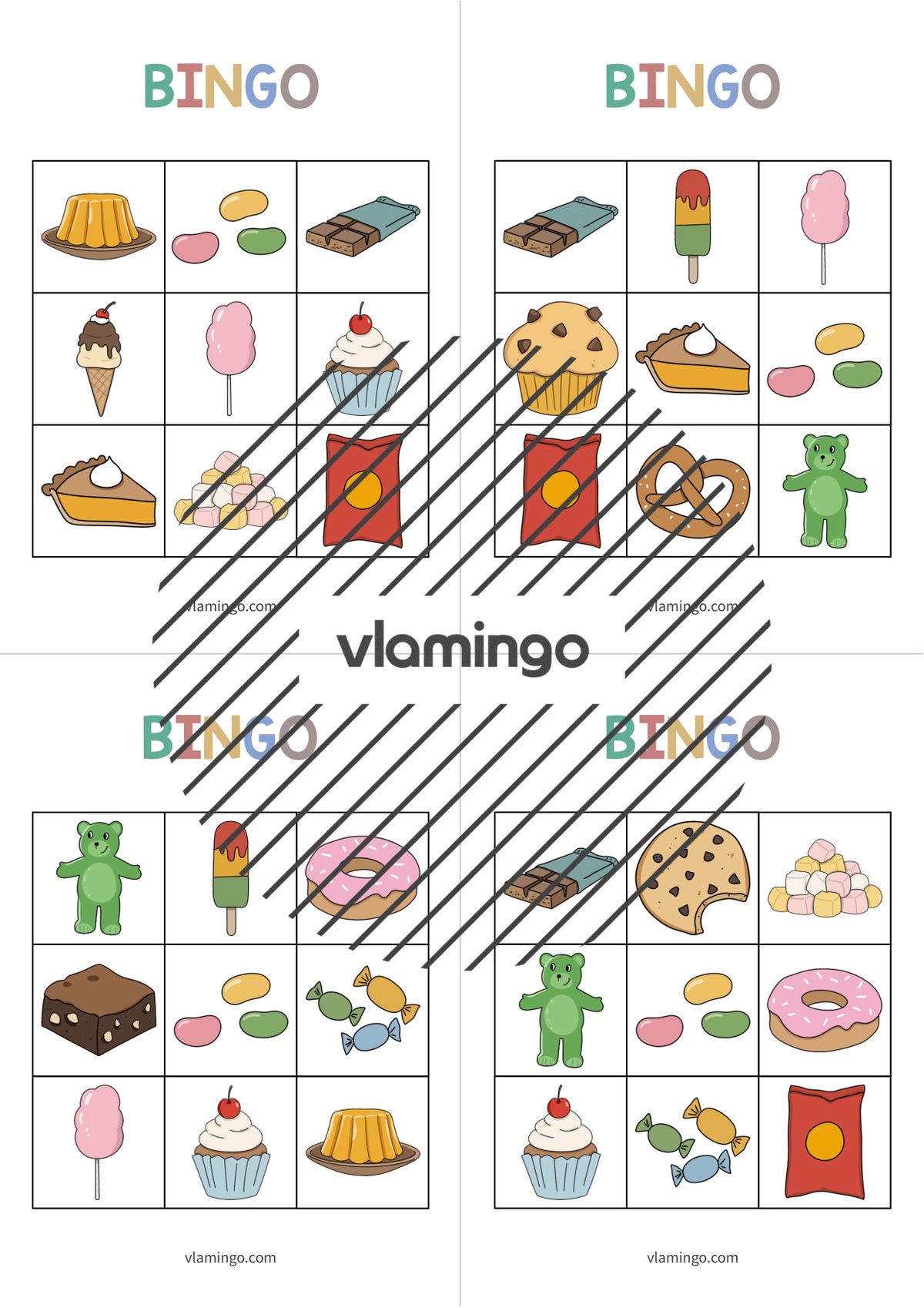 de englisch sweets bingo 011