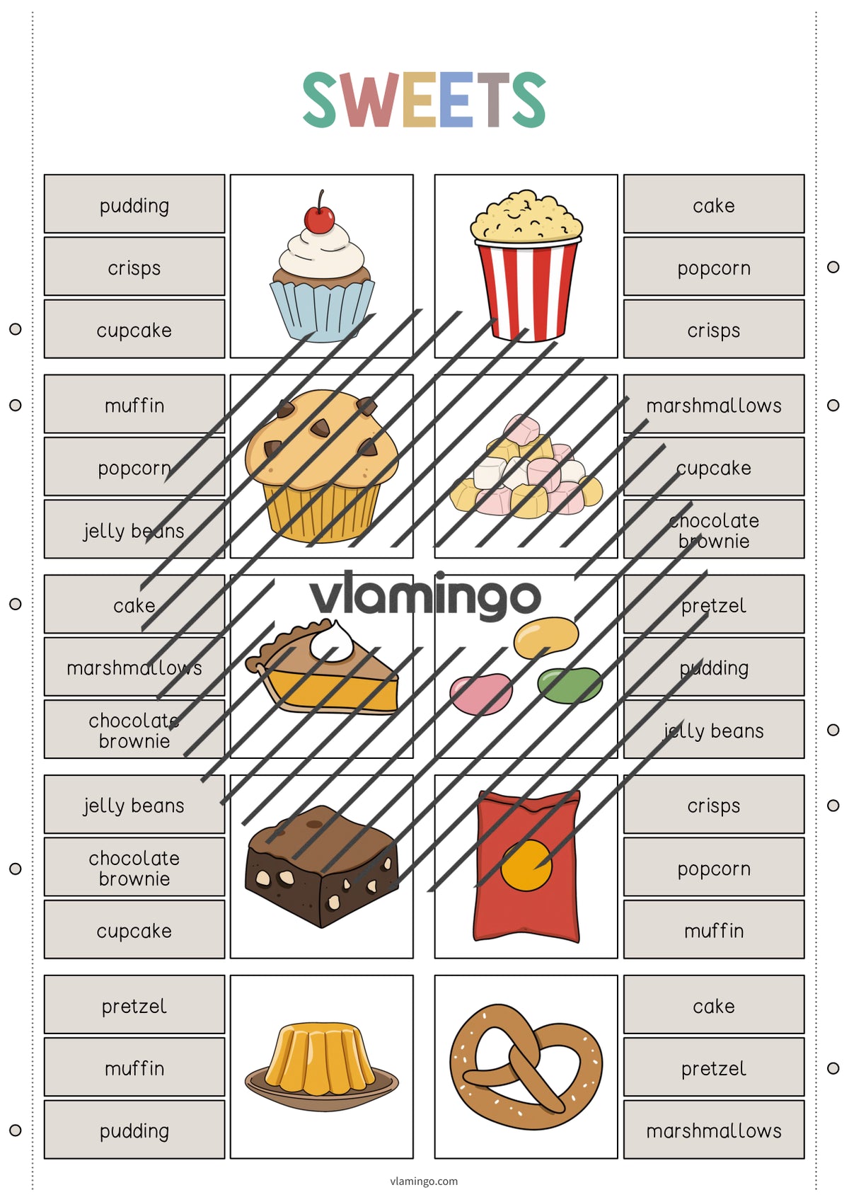 de englisch sweets clip cards 004