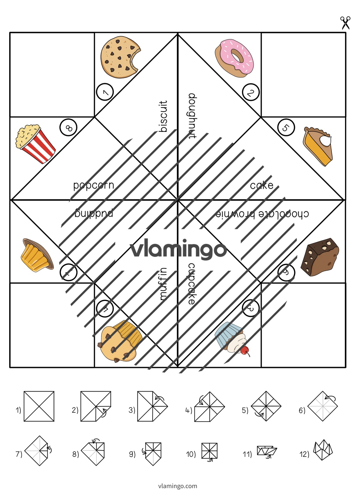 de englisch sweets cootie catcher 006