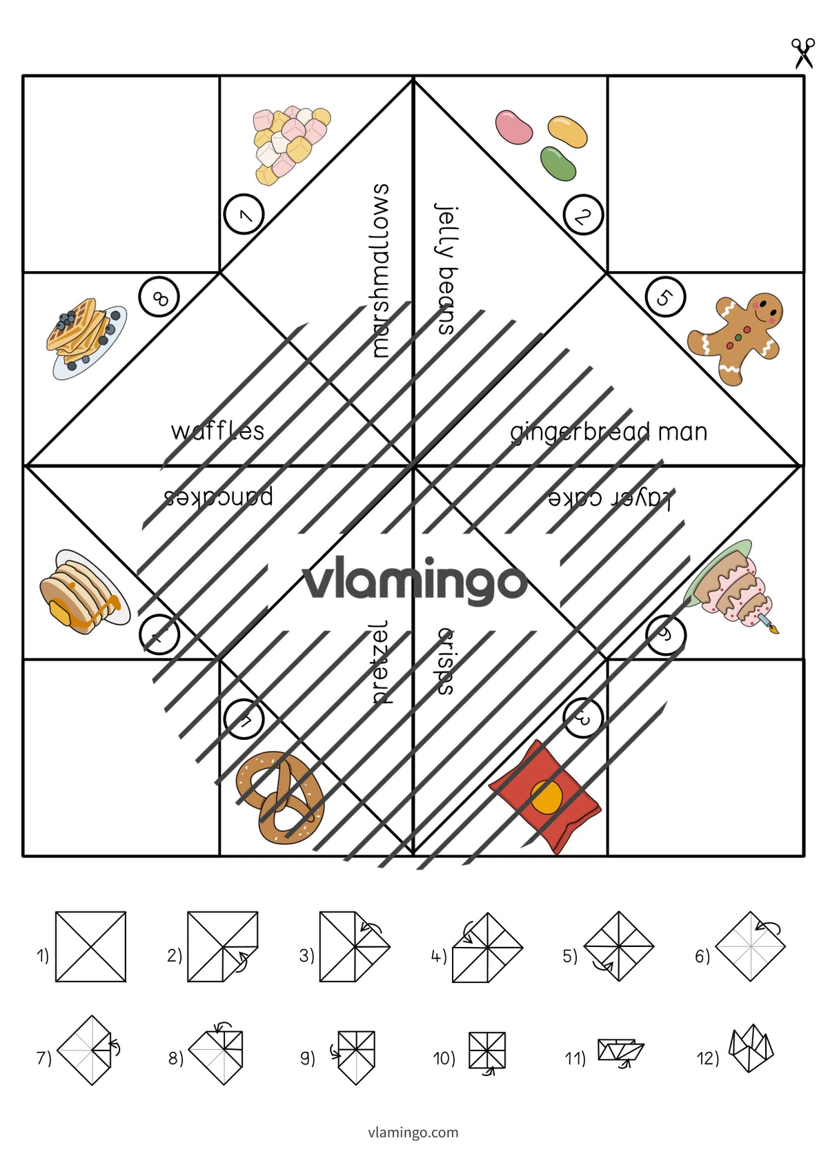 de englisch sweets cootie catcher 007