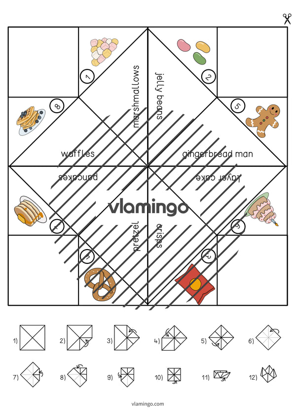 de englisch sweets cootie catcher 007