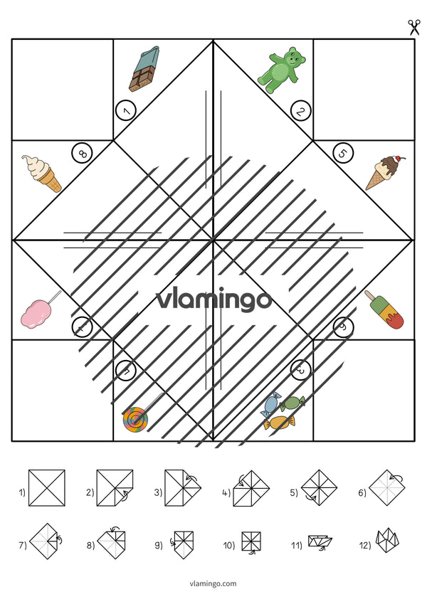 de englisch sweets cootie catcher 009