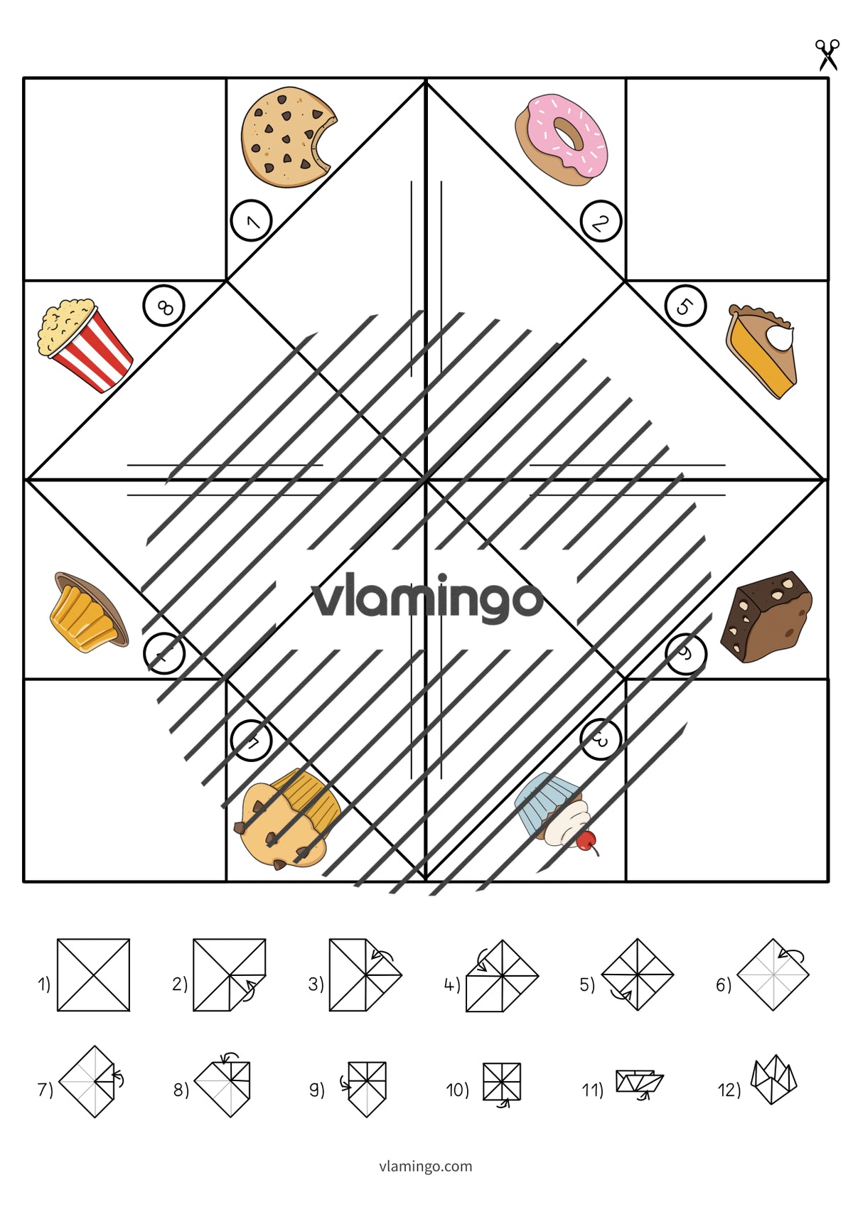 de englisch sweets cootie catcher 010