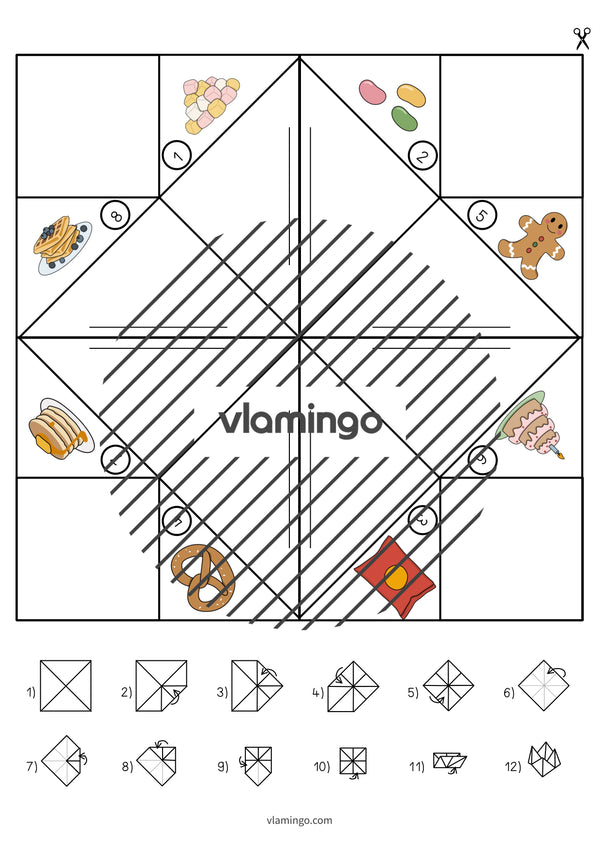 de englisch sweets cootie catcher 011