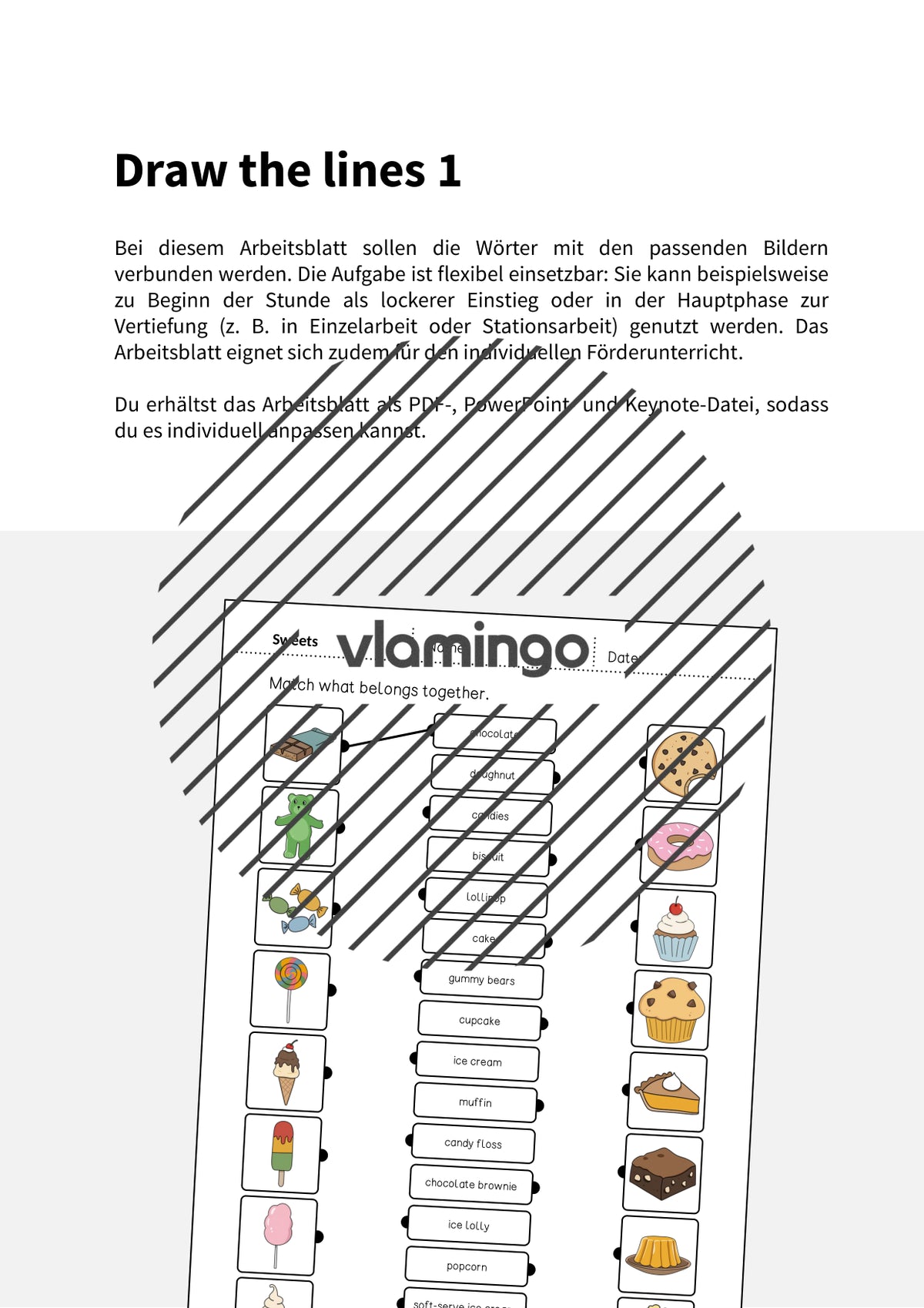 de englisch sweets draw the lines 1 002