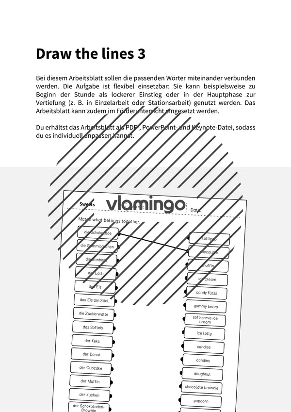 de englisch sweets draw the lines 3 002