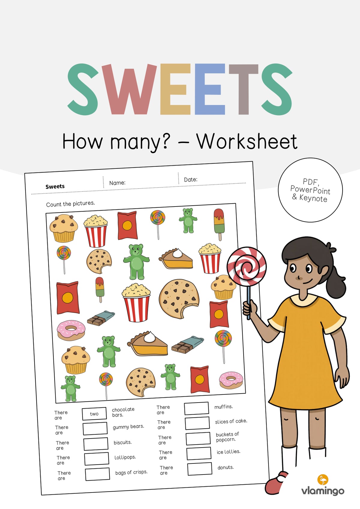 de englisch sweets how many worksheet 001