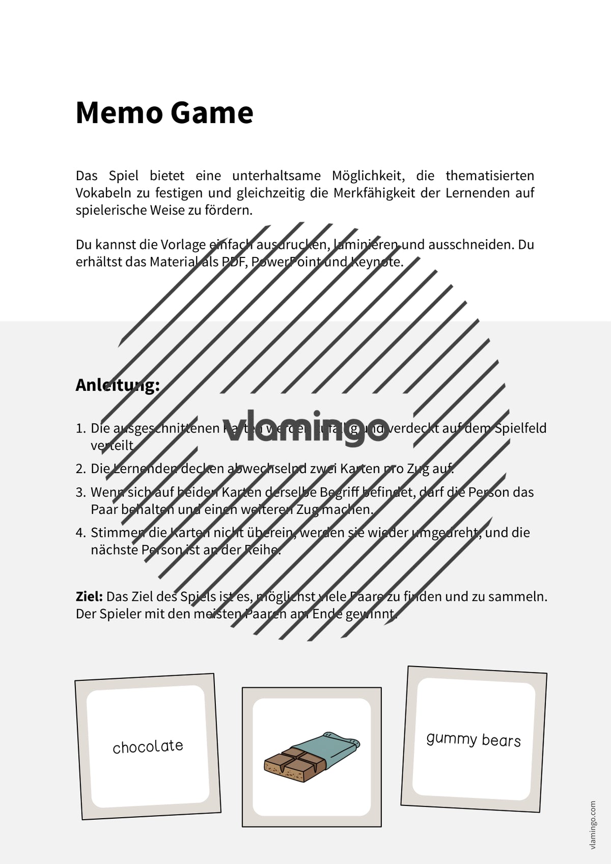 de englisch sweets memo game 002