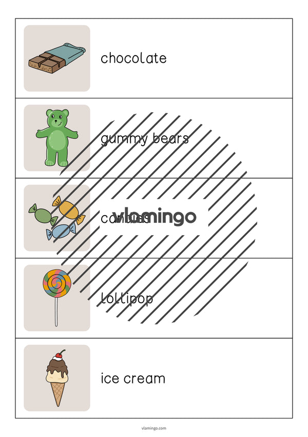 de englisch sweets running dictation 003