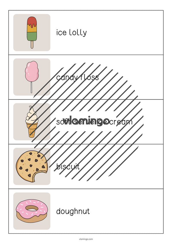 de englisch sweets running dictation 004