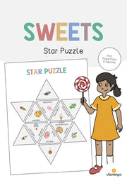 de englisch sweets star puzzle 001