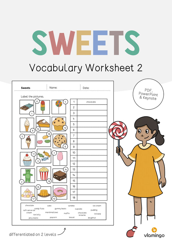de englisch sweets vocabulary worksheet 2 001