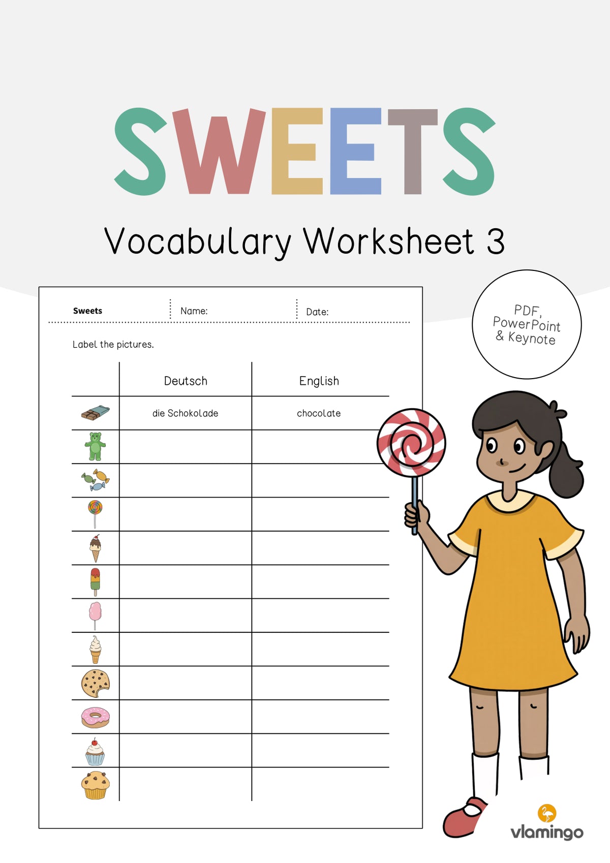 de englisch sweets vocabulary worksheet 3 001