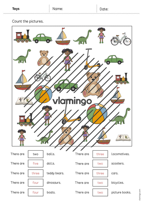 de englisch toys how many worksheet 010