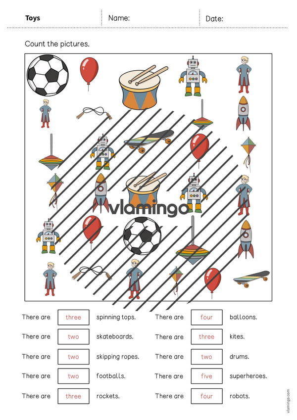 de englisch toys how many worksheet 011