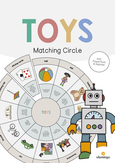 Toys / Spielzeuge: Matching Circle (Englisch)