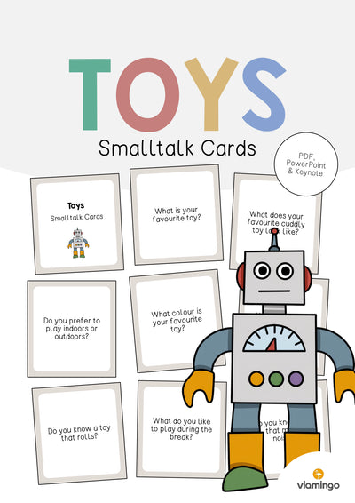 Toys / Spielzeuge: Smalltalk Cards (Englisch)