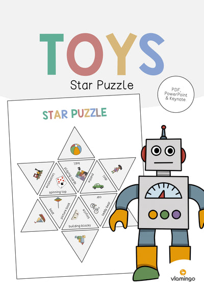 Toys / Spielzeuge: Star Puzzle (Englisch)