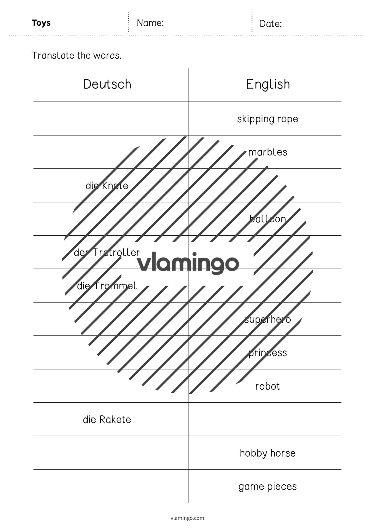 de englisch toys vocabulary mini test 004