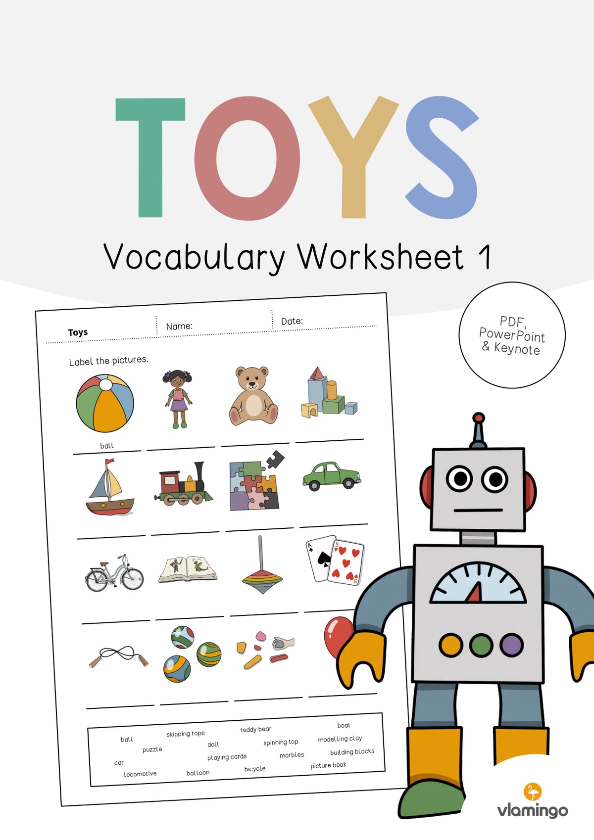 de englisch toys vocabulary worksheet 1 001