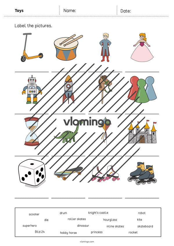 de englisch toys vocabulary worksheet 1 005