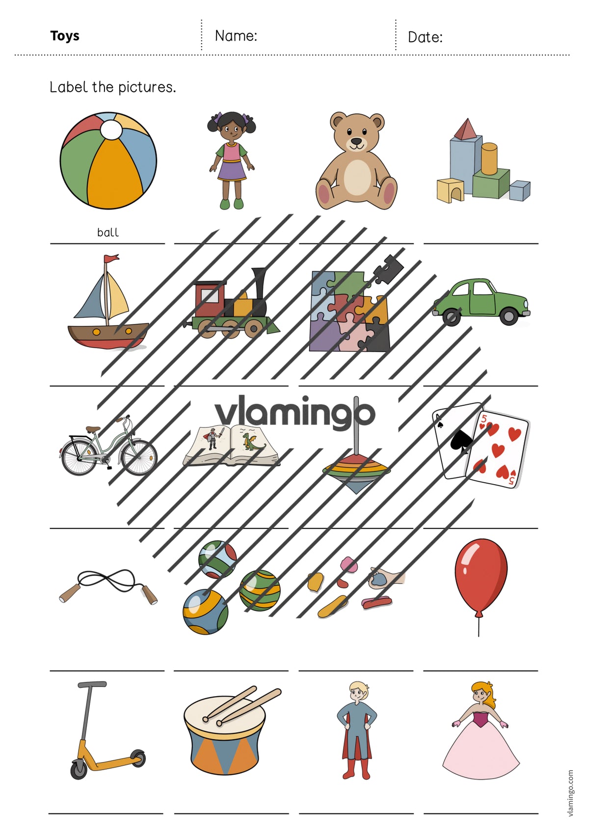 de englisch toys vocabulary worksheet 1 007
