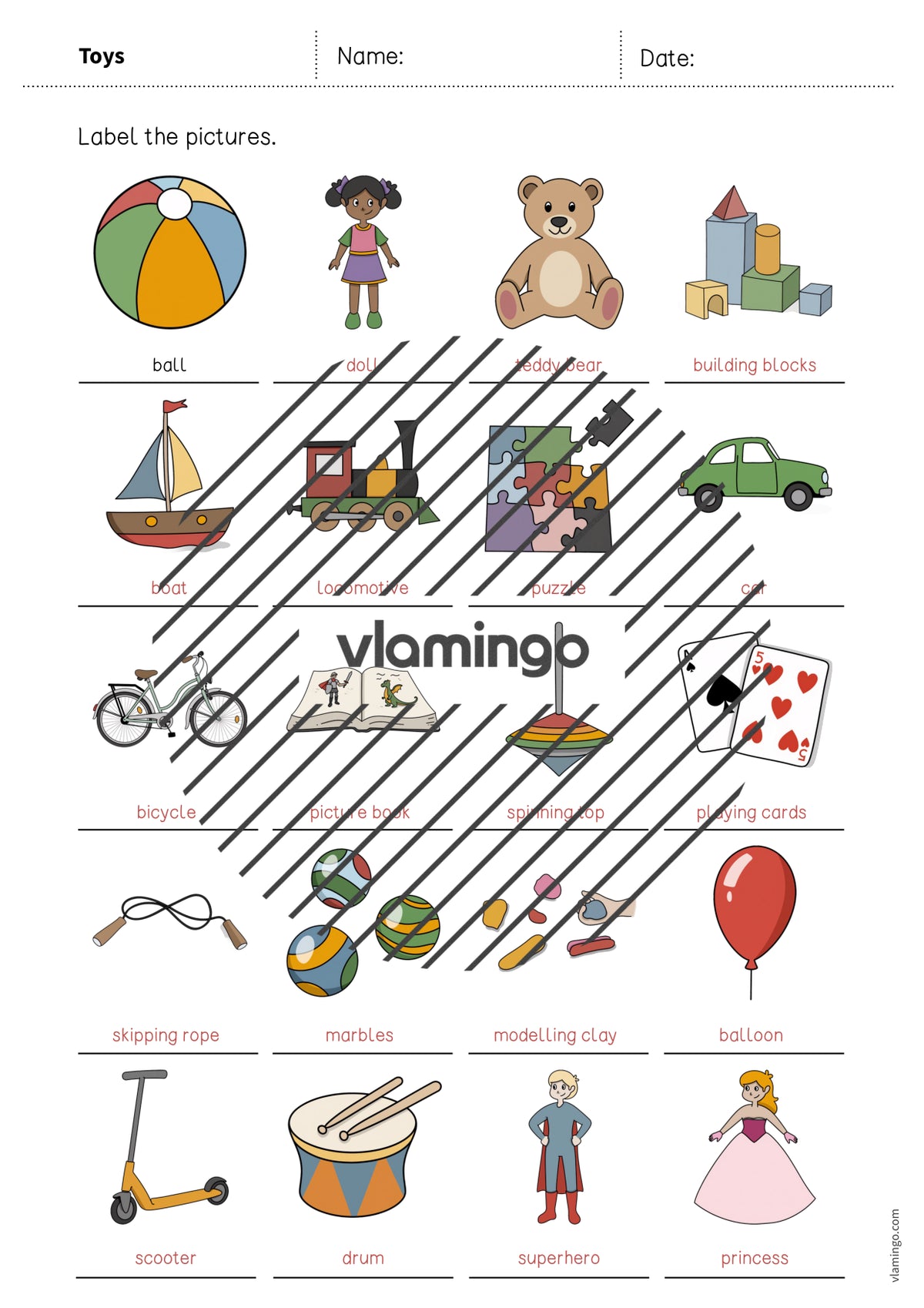 de englisch toys vocabulary worksheet 1 012