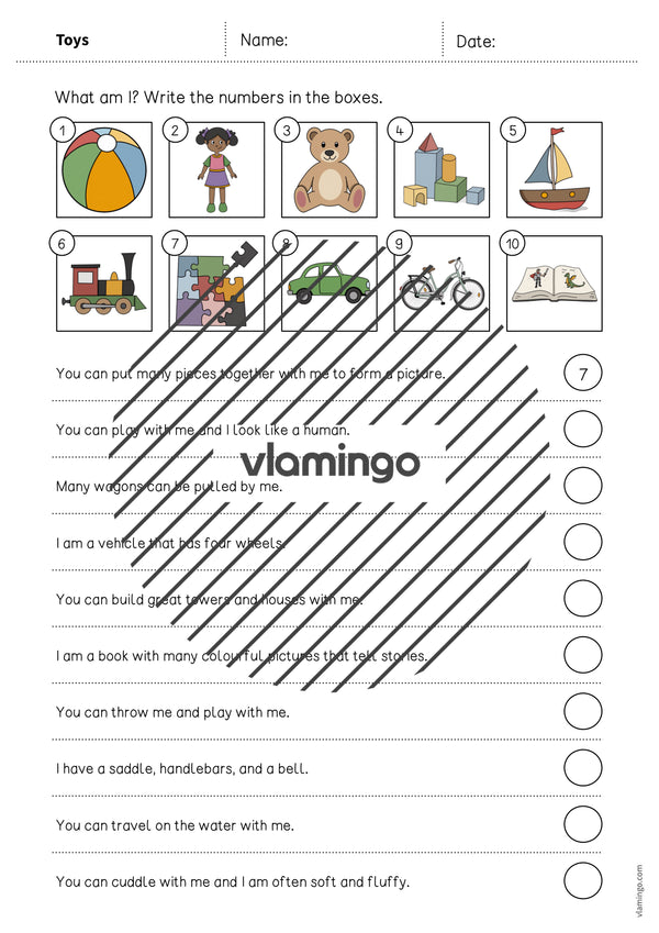 de englisch toys what am i worksheet 003