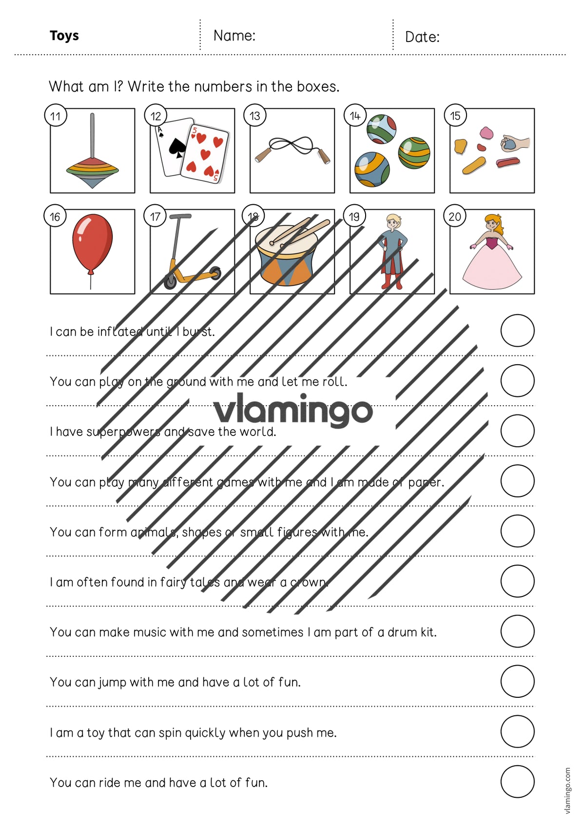 de englisch toys what am i worksheet 004