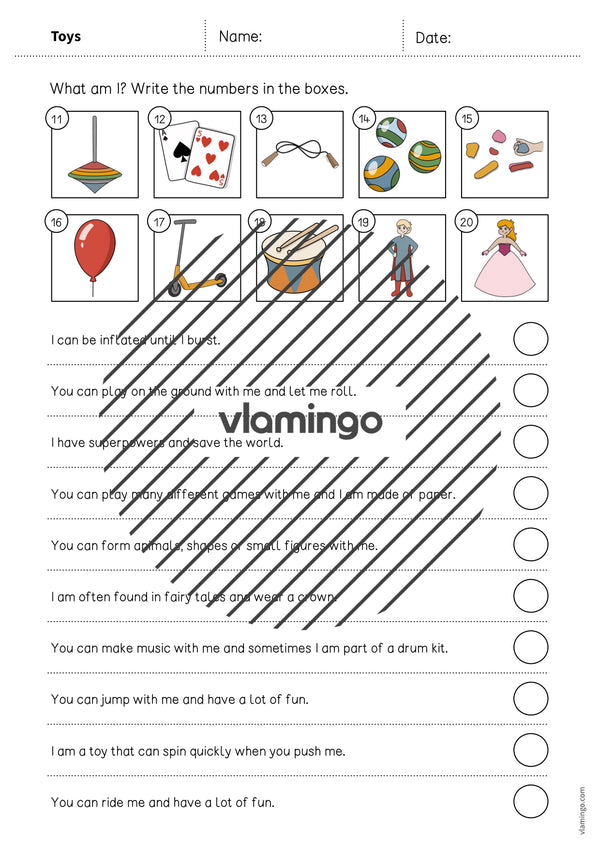 de englisch toys what am i worksheet 004