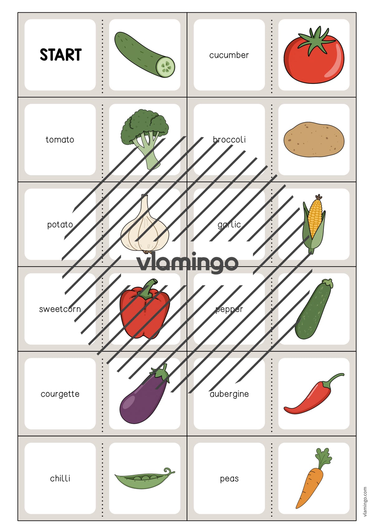 de englisch vegetables domino 003