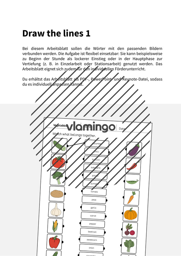de englisch vegetables draw the lines 1 002