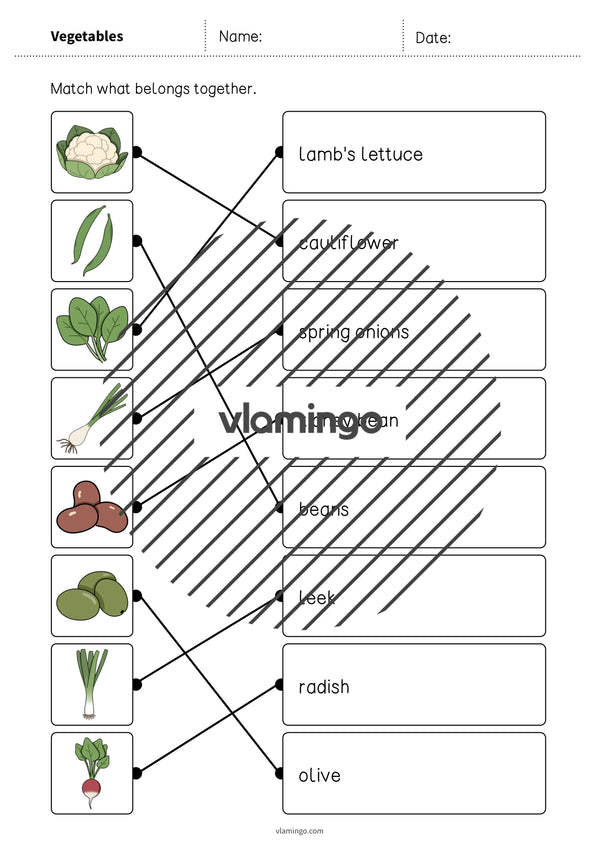 de englisch vegetables draw the lines 2 010