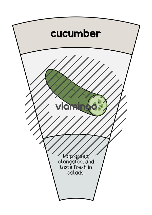 de englisch vegetables matching circle 005