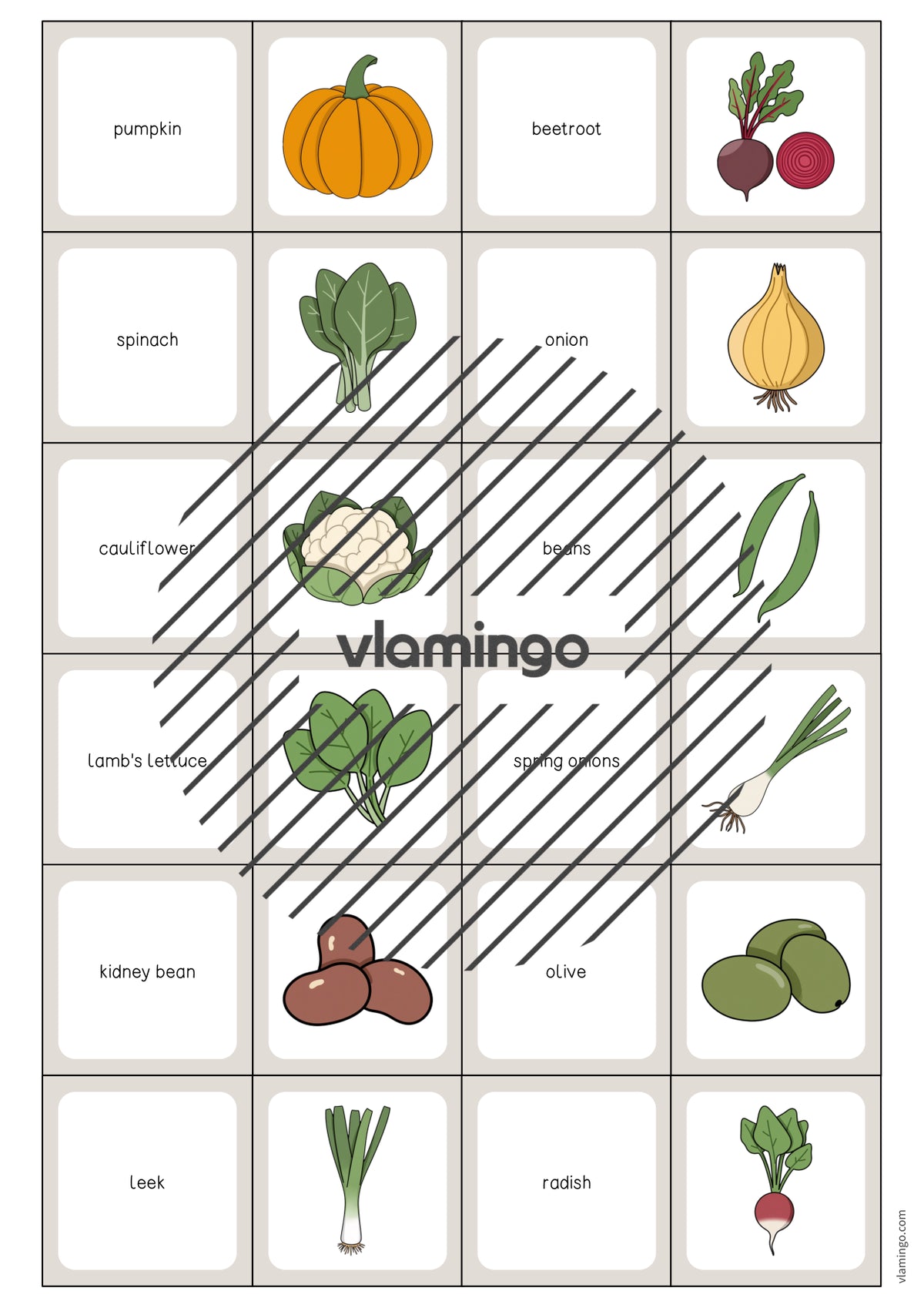 de englisch vegetables memo game 004
