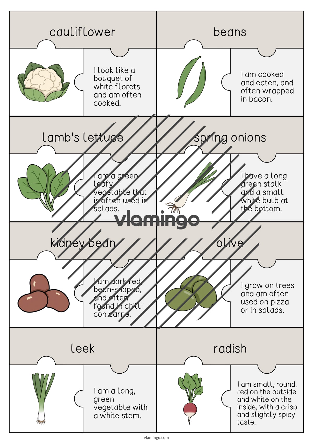 de englisch vegetables puzzle 005