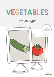 de englisch vegetables station signs 001