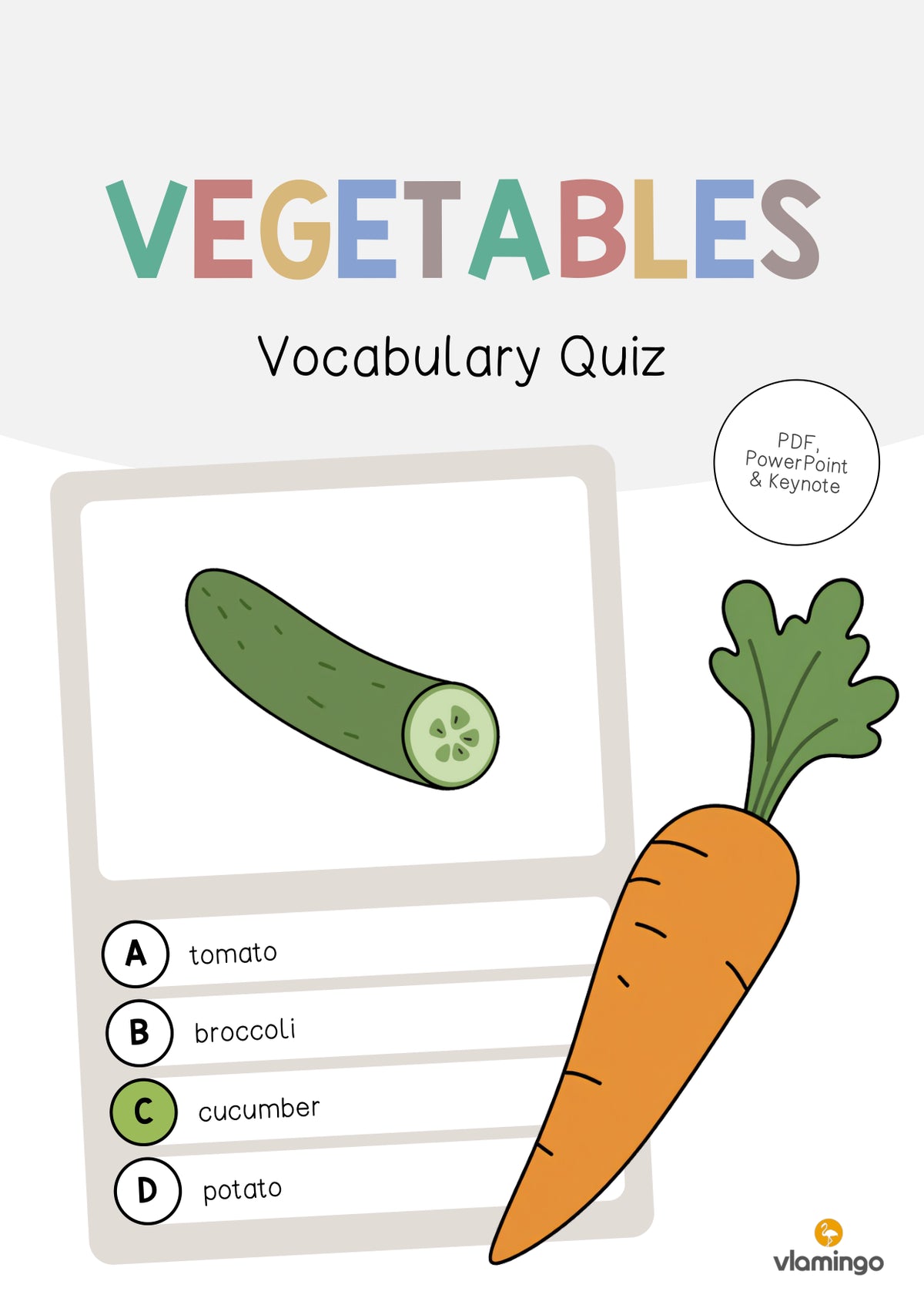 de englisch vegetables vocabulary quiz 001