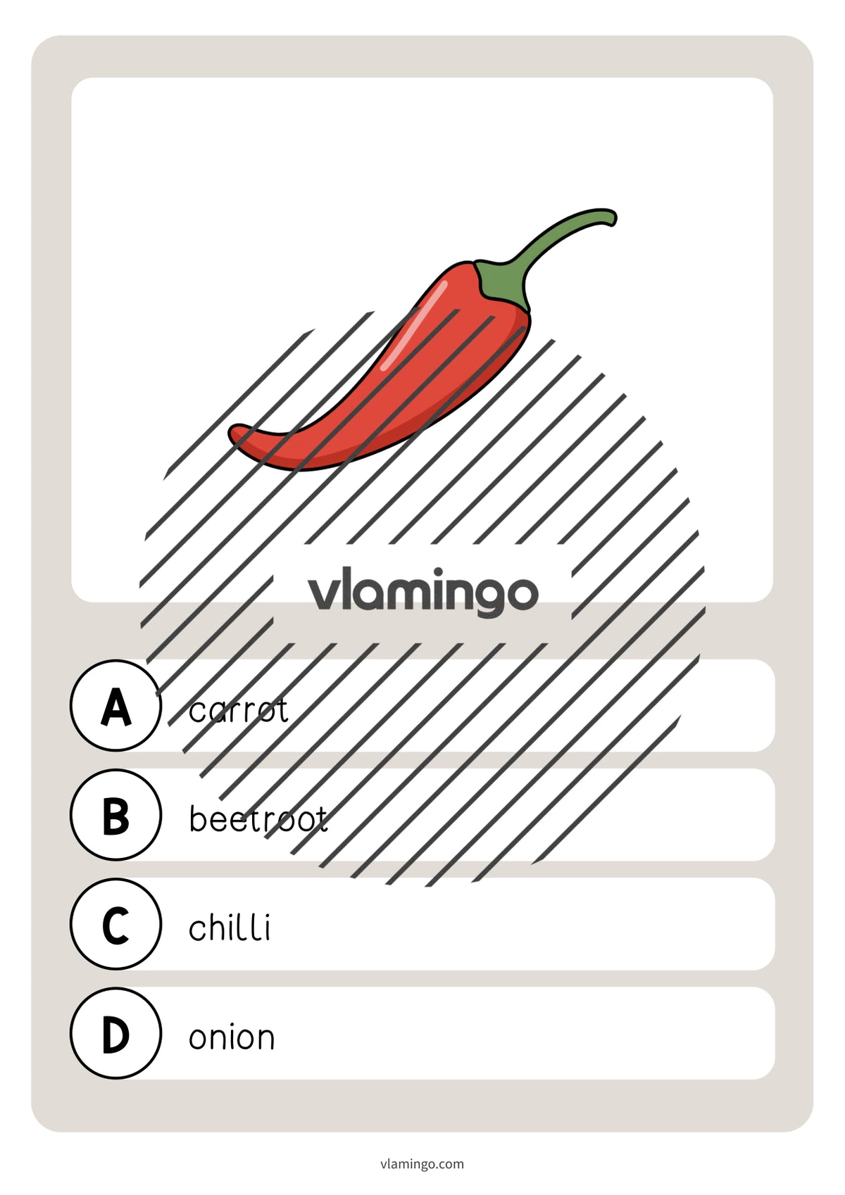 de englisch vegetables vocabulary quiz 023