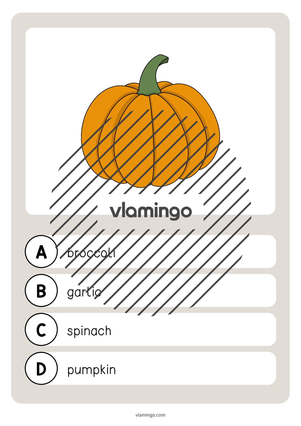 de englisch vegetables vocabulary quiz 029